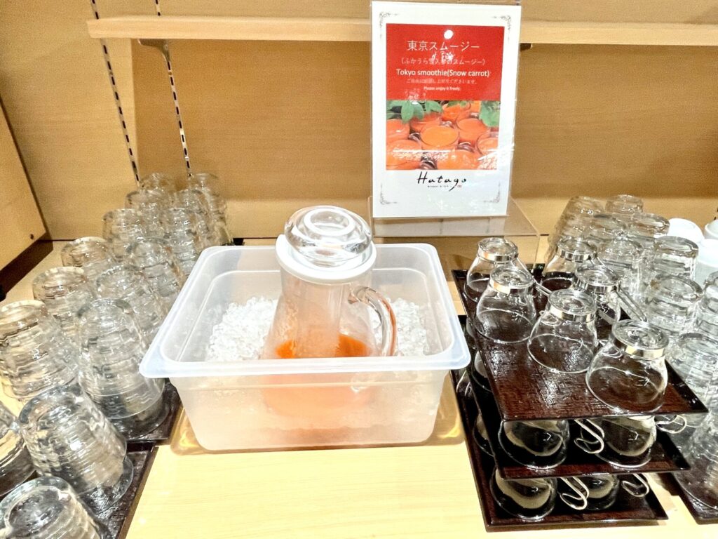 ドーミーイン後楽園 朝食 東京スムージー