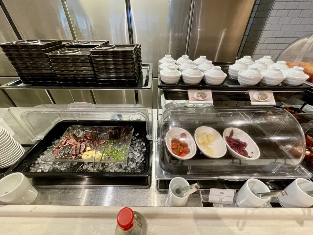 ドーミーイン池袋 朝食 中華小鉢