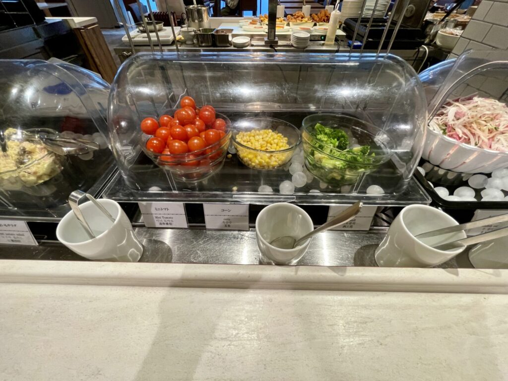 ドーミーイン池袋 朝食 ミニトマト