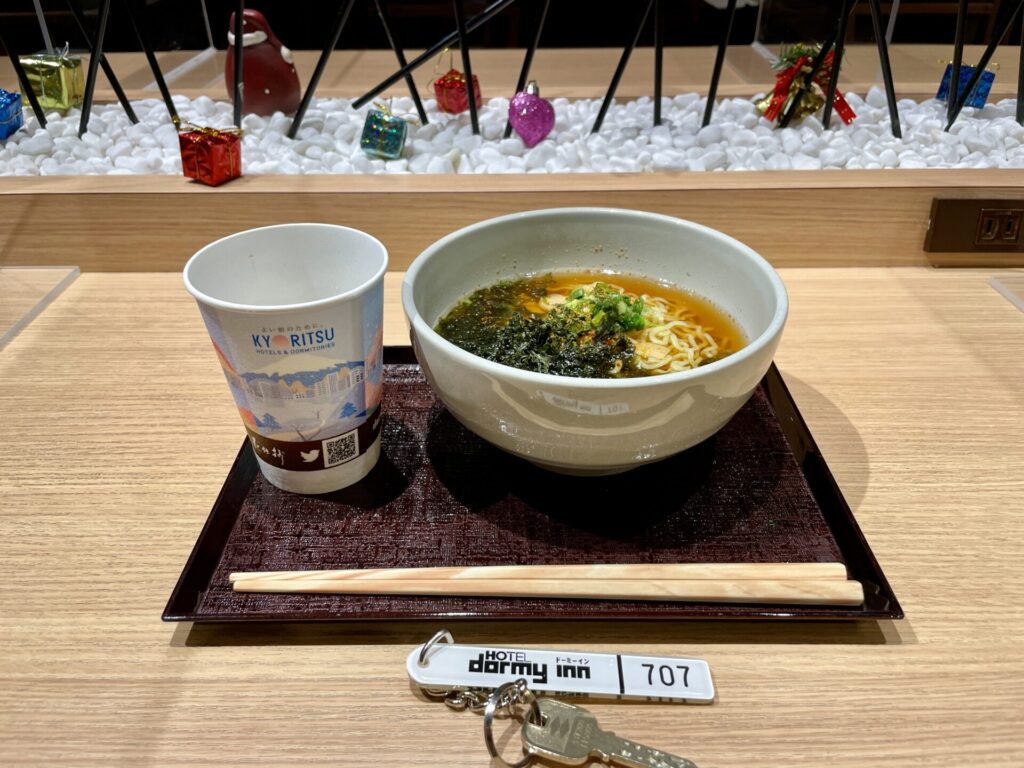 ドーミーイン秋葉原 夜鳴きそば