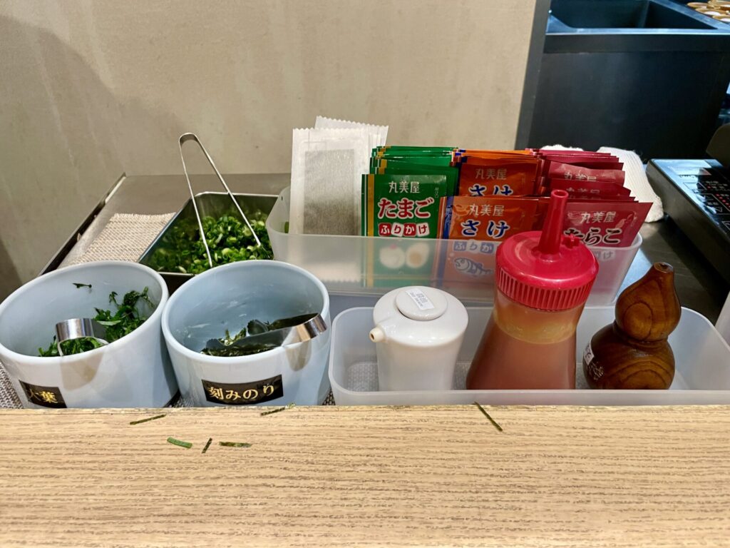 ドーミーイン秋葉原 朝食 薬味