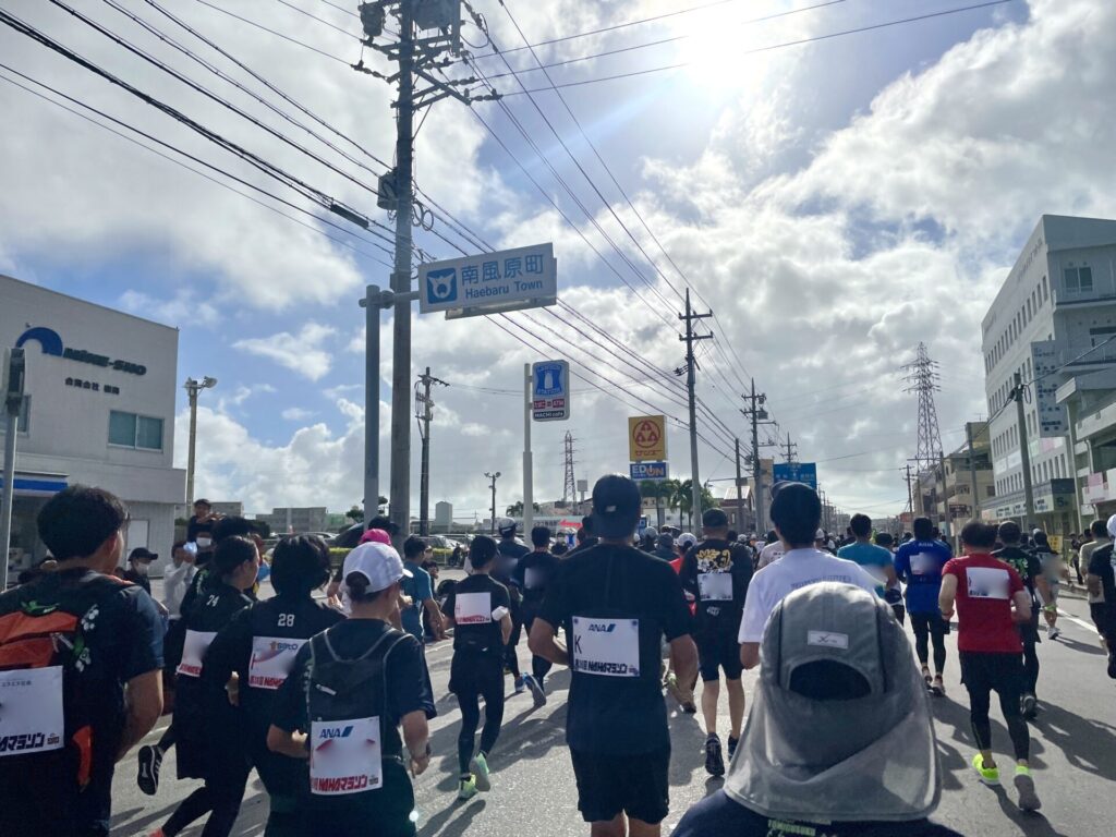 NAHAマラソン 南風原町へ