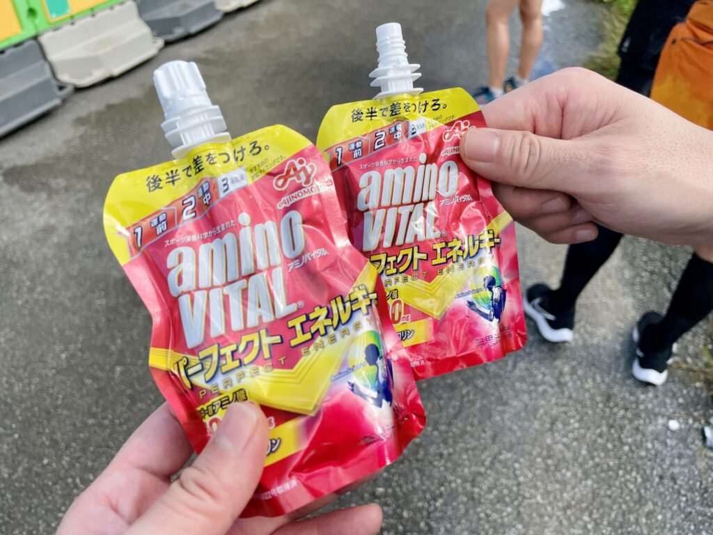 NAHAマラソン アミノバイタルでエネルギーチャージ