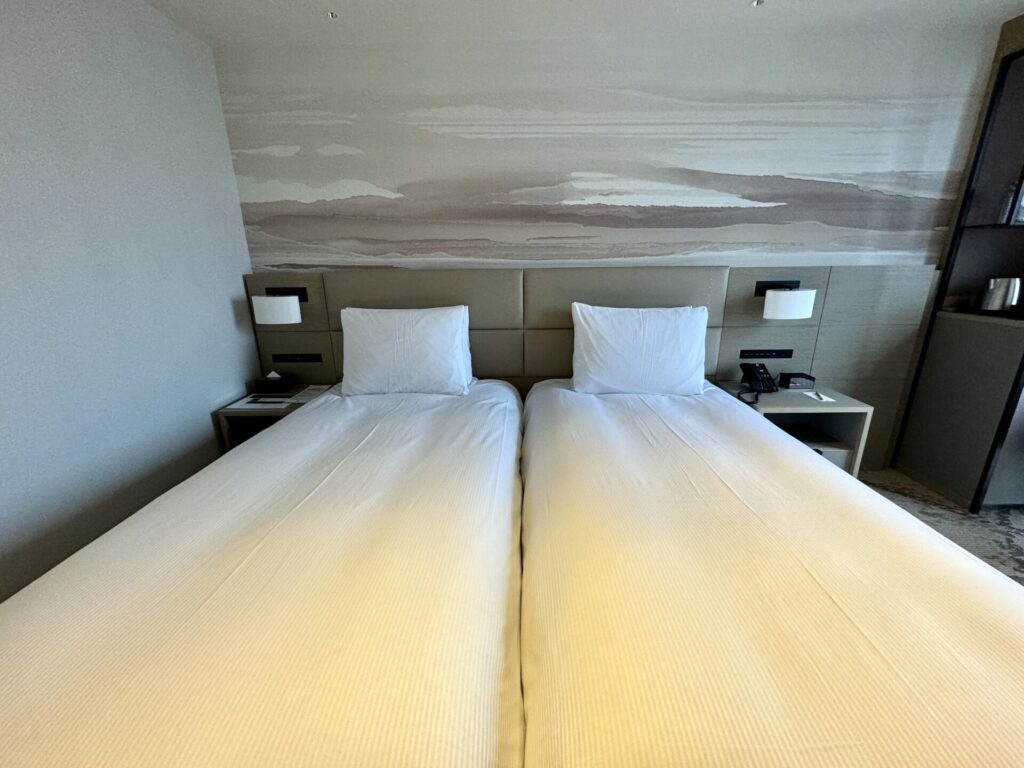 ダブルツリーbyヒルトン富山 プレミアムルーム ツインベッド