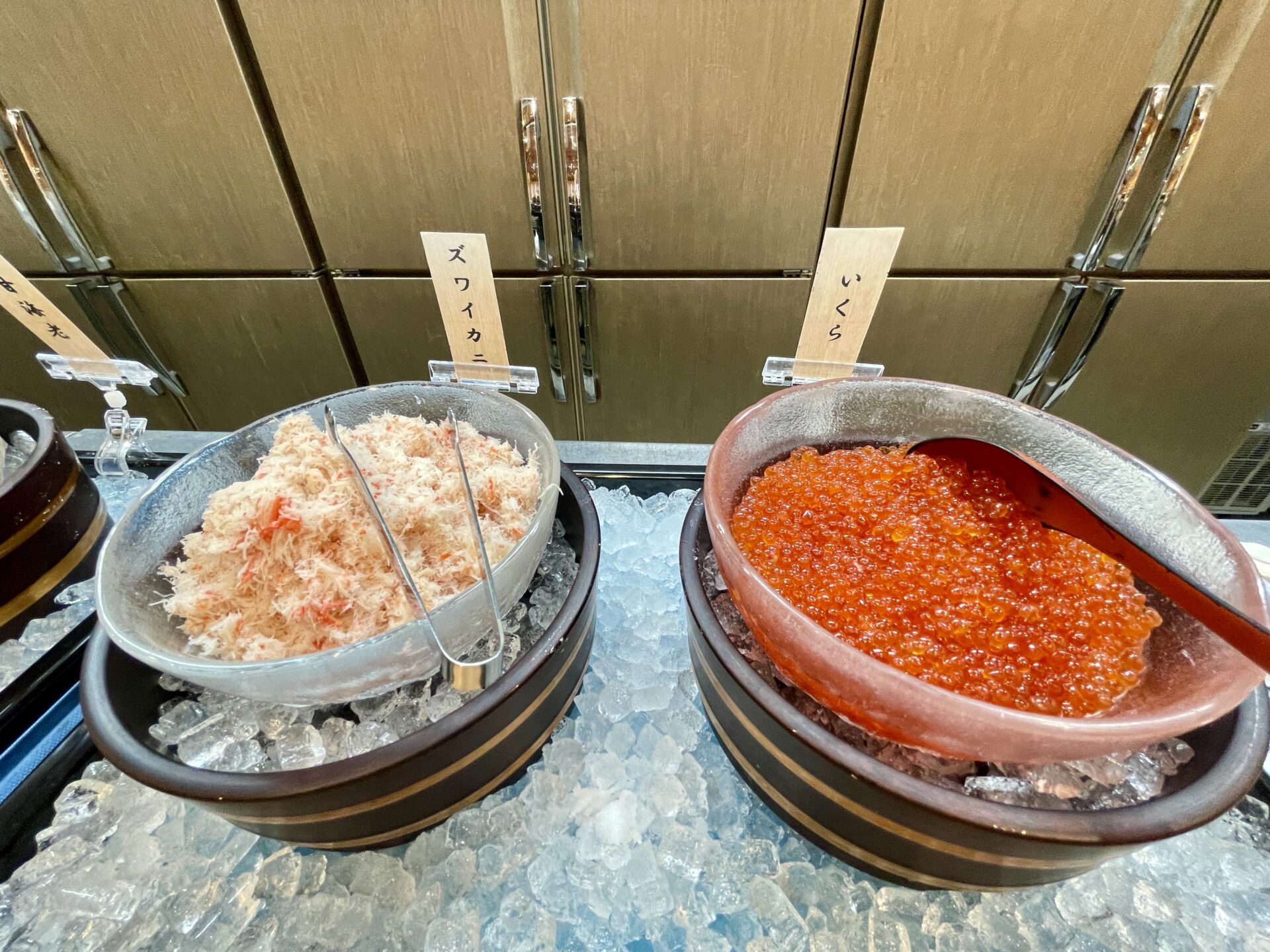 「御宿 野乃 富山」朝食ブログレビュー 海鮮丼コーナー