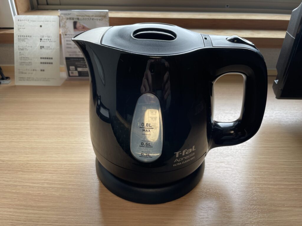 野乃富山 客室 電気ケトル