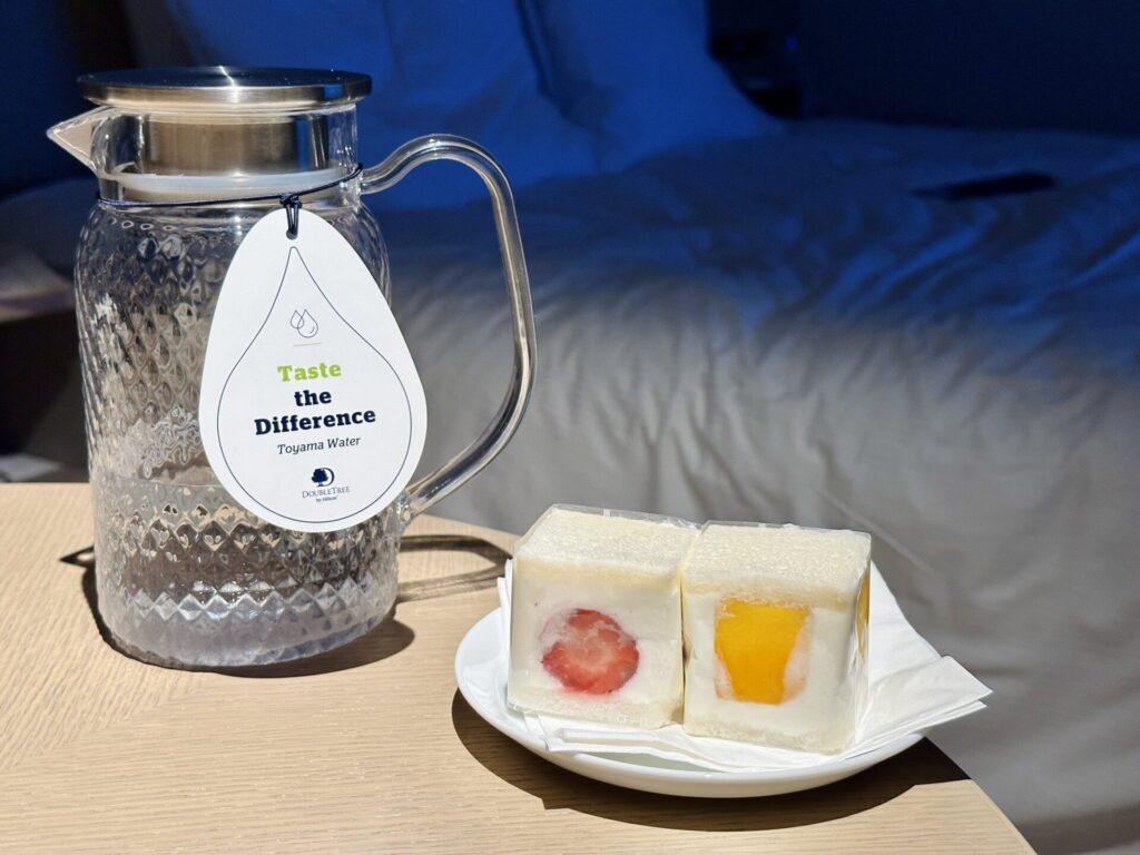 「ダブルツリー富山」デリのフルーツサンド