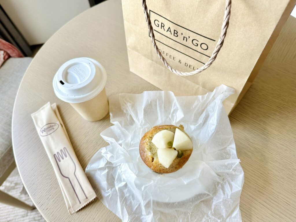 「ダブルツリー富山」ヒルトン60周年記念メニューのマフィン