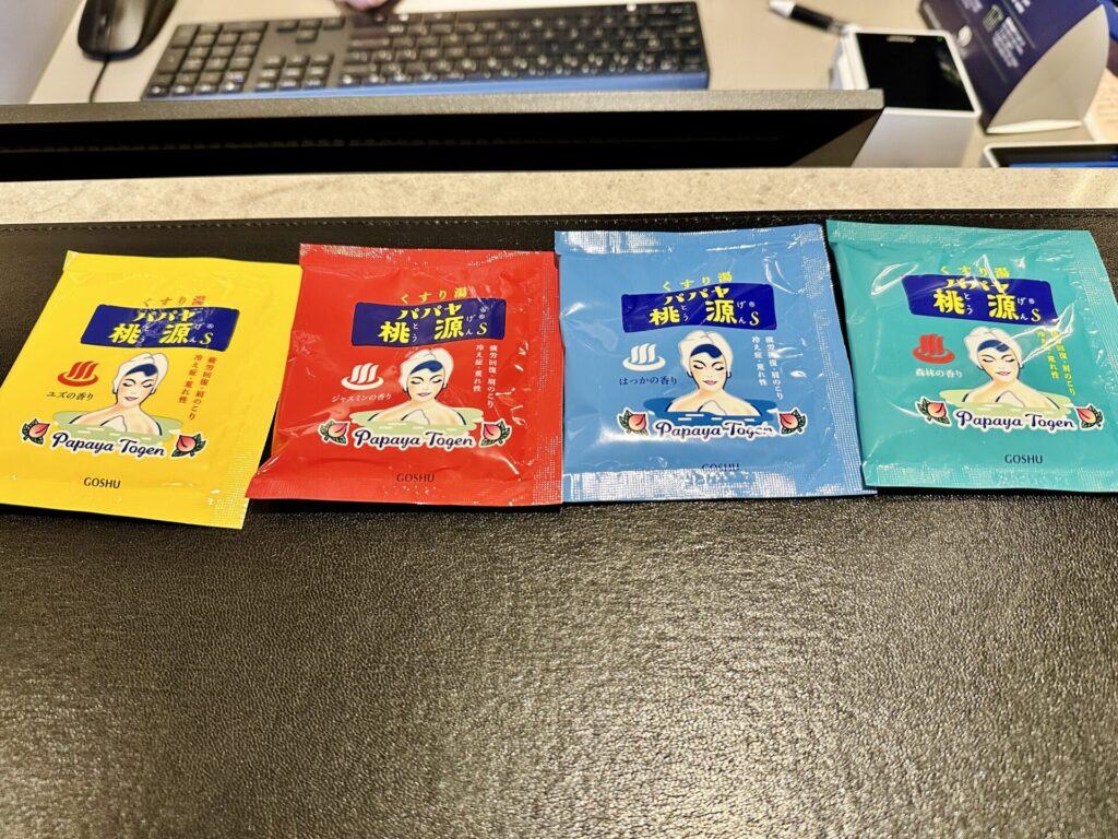 「ダブルツリー富山」ウェルカムギフト