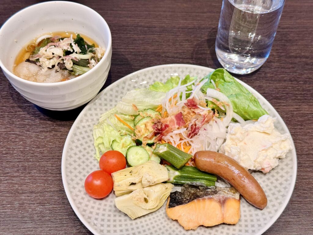 ダブルツリー富山 朝食 実際に食べたメニュー