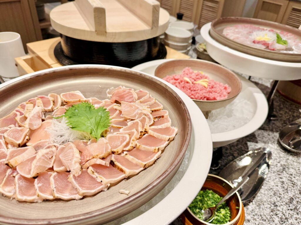ダブルツリー富山 朝食 オリジナル海鮮丼メニュー