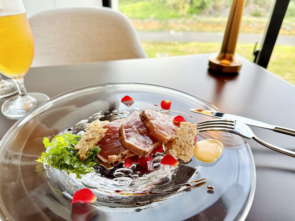 「ヒルトン沖縄宮古島リゾート」ブログ宿泊記 イゾレッタのカルパッチョ