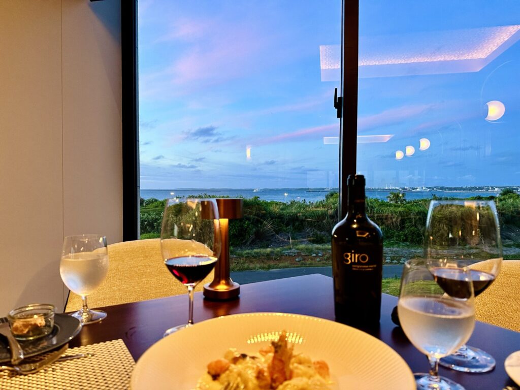 「ヒルトン沖縄宮古島リゾート」ブログ宿泊記 イゾレッタの夕焼け