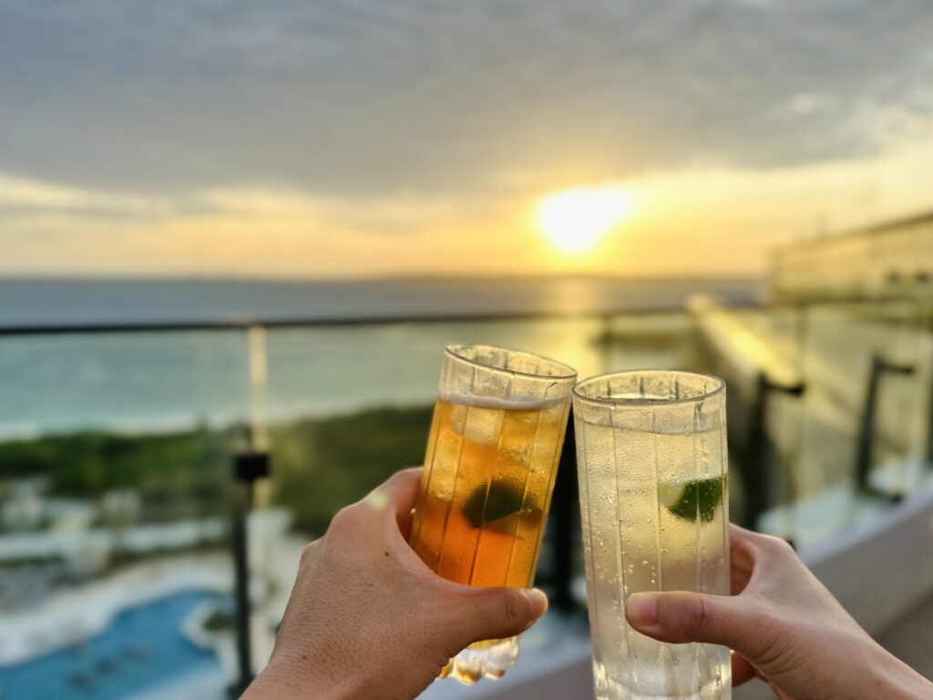 「ヒルトン沖縄宮古島リゾート」ブログ宿泊記 ルーフトップバー ユナイにて