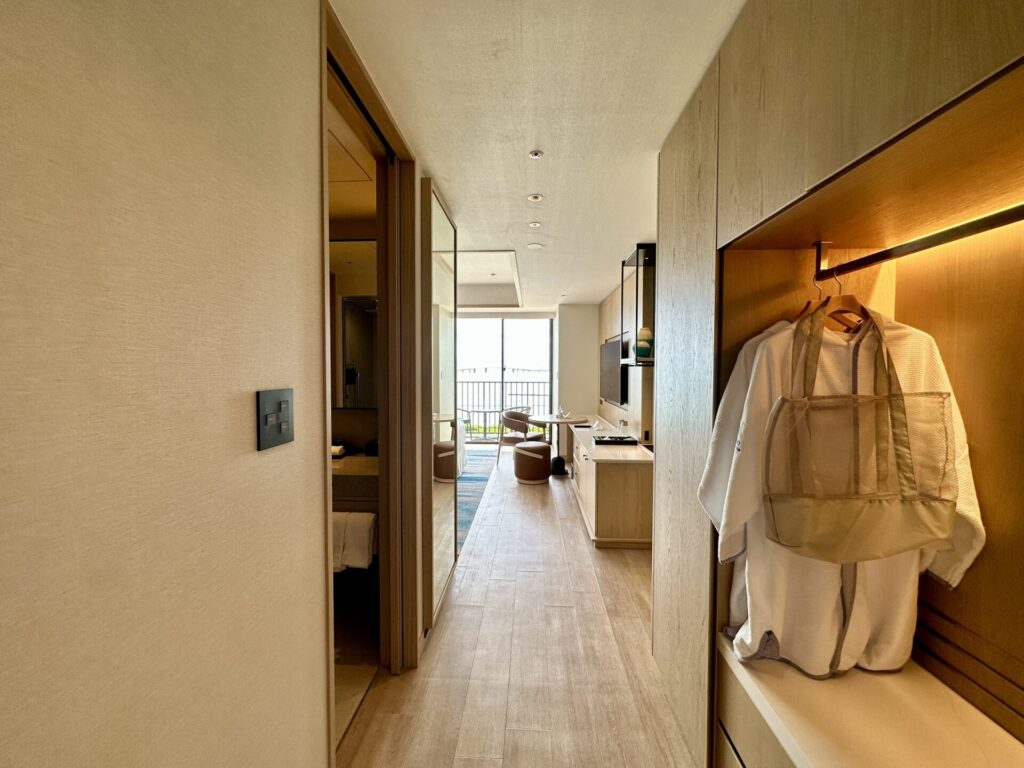 ヒルトン沖縄宮古島リゾート 客室エントランスからの眺め