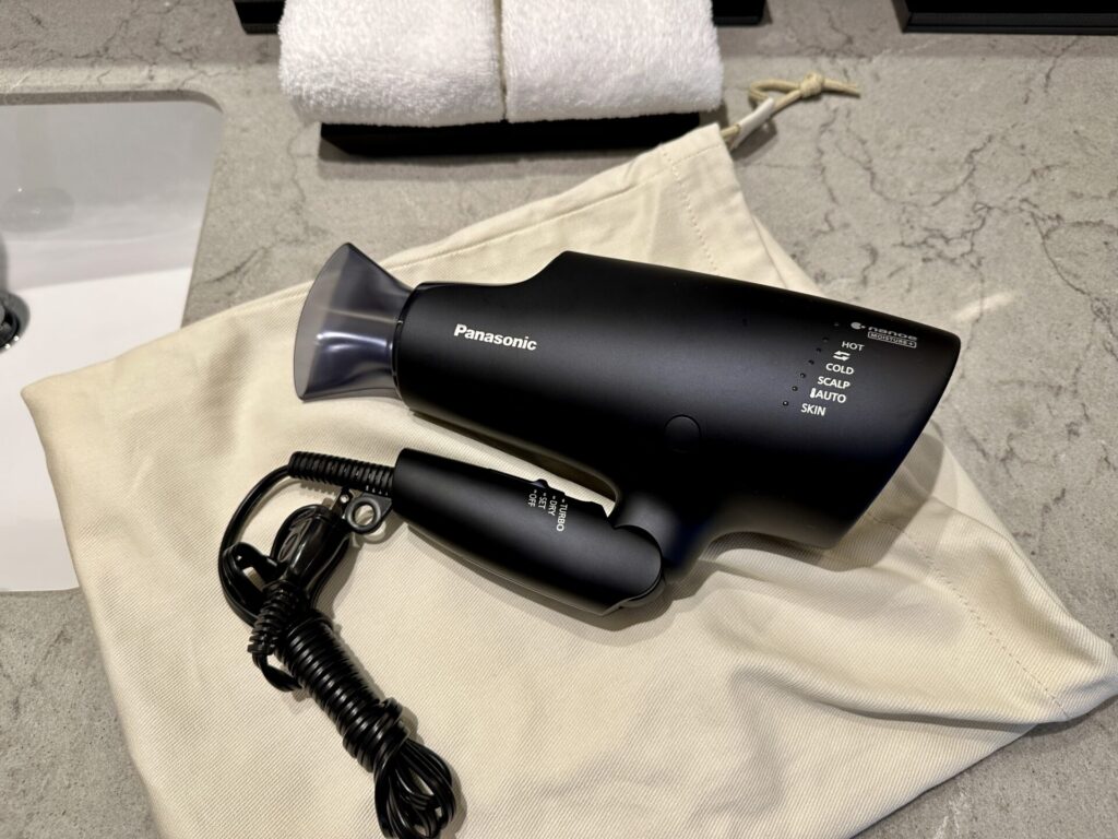 「ヒルトン沖縄宮古島リゾート」ブログ宿泊記 デラックスルーム ドライヤー