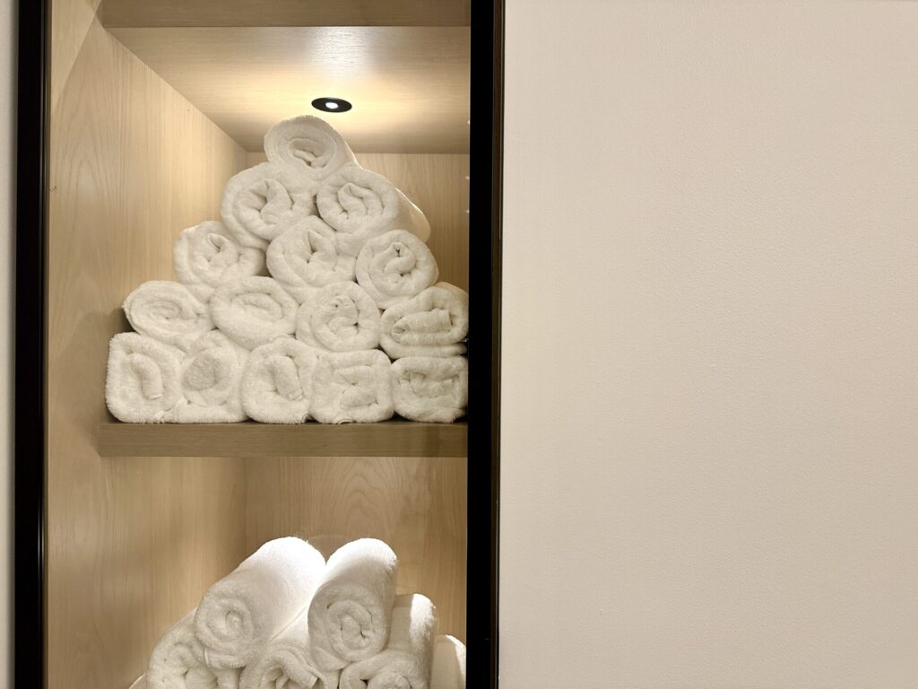 ヒルトン沖縄宮古島リゾート フィットネスジム タオル