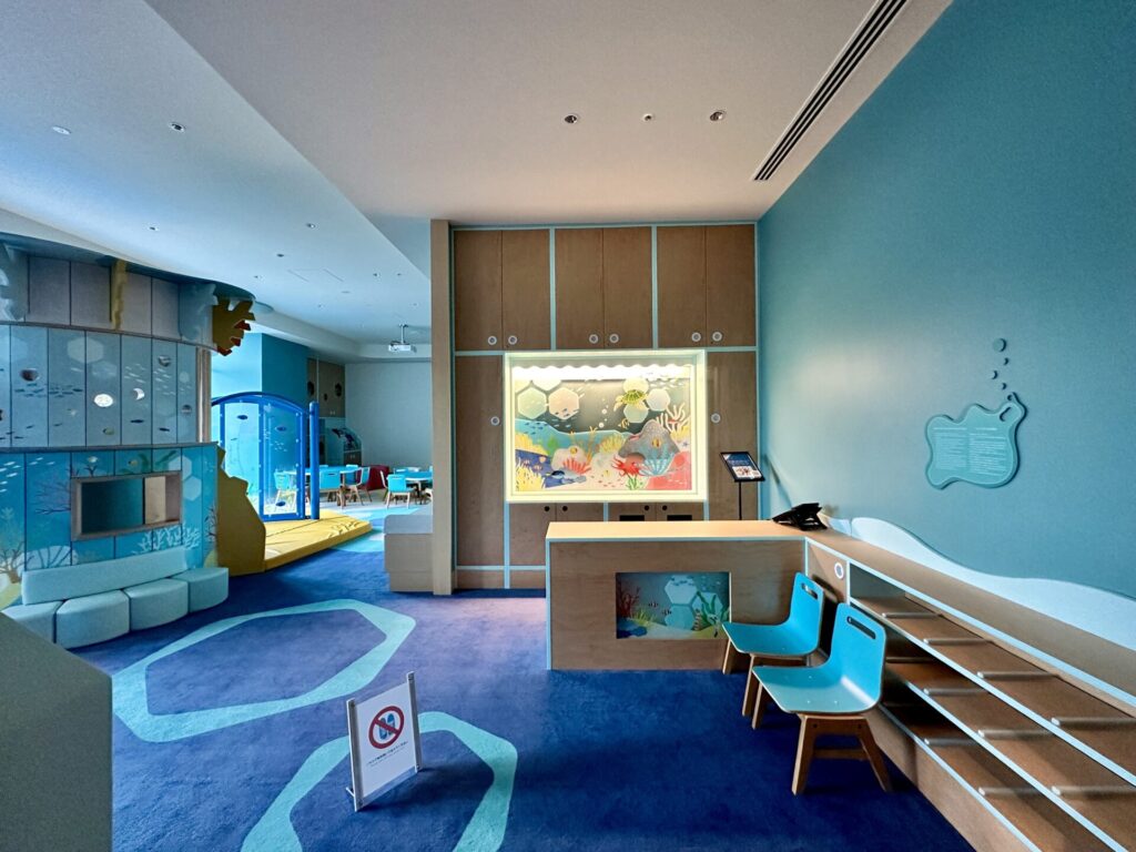 ヒルトン沖縄宮古島リゾート キッズクラブ「スプラッシュ」内部