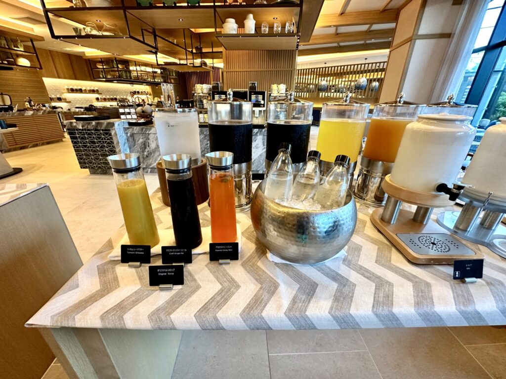 ヒルトン沖縄宮古島リゾート 朝食 ソフトドリンク