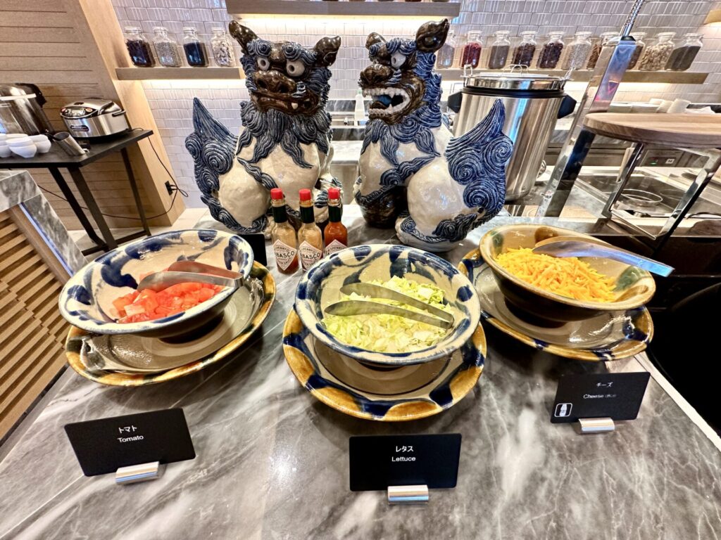 ヒルトン沖縄宮古島リゾート 朝食 タコライスバー