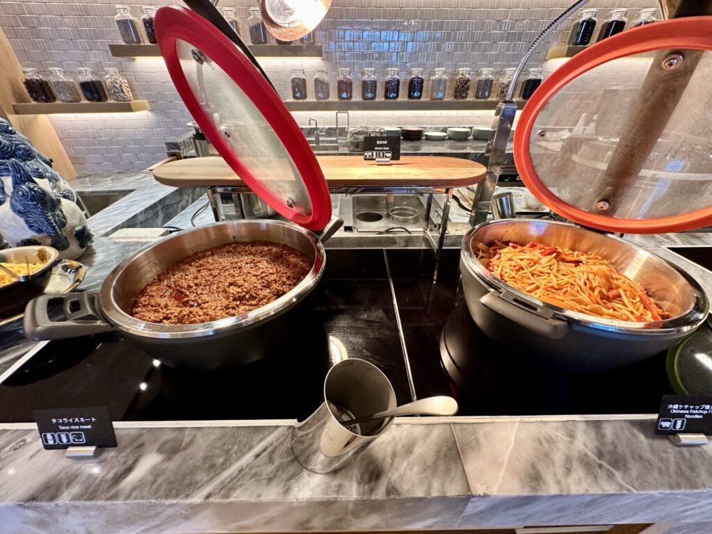 ヒルトン沖縄宮古島リゾート 朝食 タコライスバー