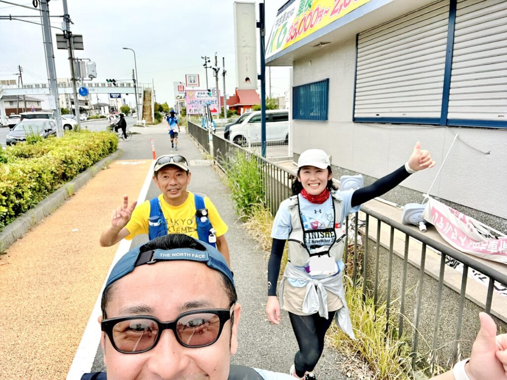 【関西エクストリームウォーク100】ブログ体験記 みんなで記念撮影