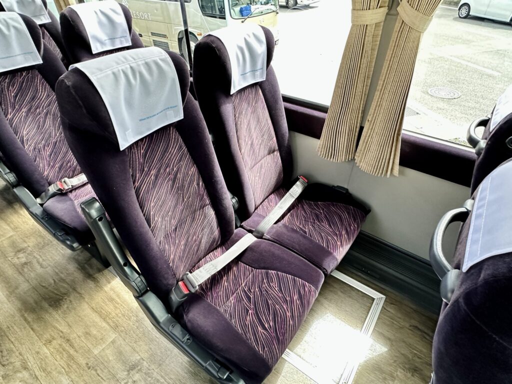 「ヒルトン沖縄宮古島リゾート」ブログ宿泊記 宮古空港-ホテル間シャトルバス