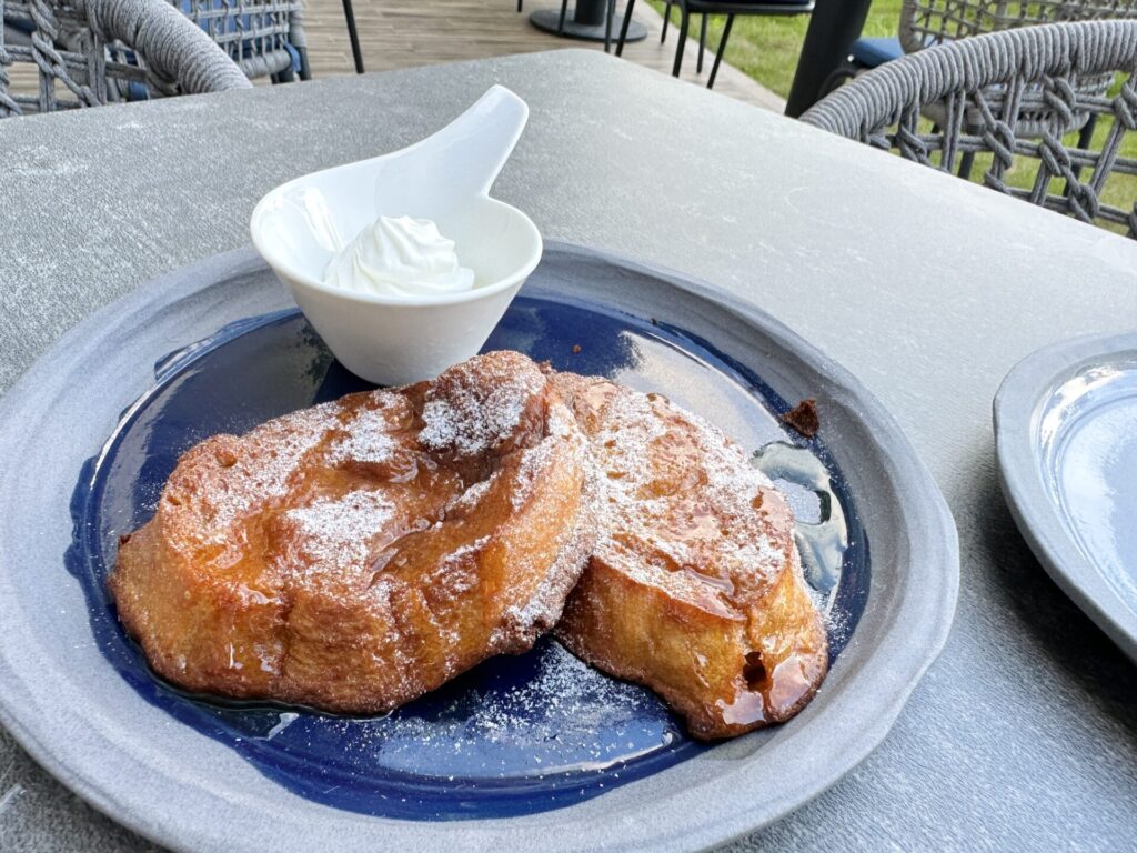 ヒルトン宮古島 朝食 ゴールド会員限定 黒糖フレンチトースト