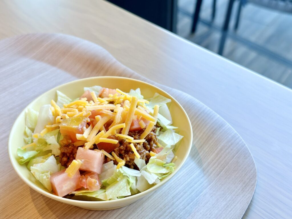 「ヒルトン沖縄宮古島リゾート」朝食ビュッフェ ブログレビュー タコライス