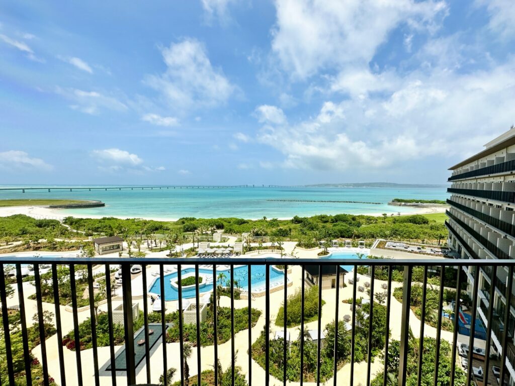 「ヒルトン沖縄宮古島リゾート」ブログ宿泊記 客室からの眺望