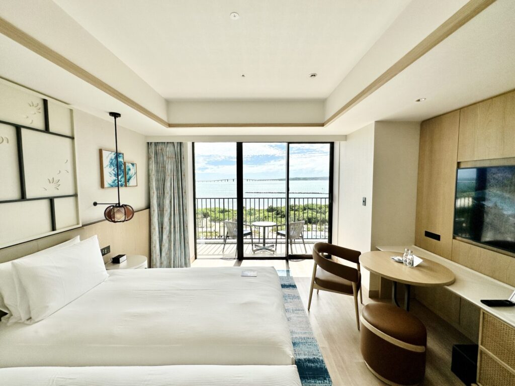 「ヒルトン沖縄宮古島リゾート」ブログ宿泊記 デラックスルーム サンセットビュー客室