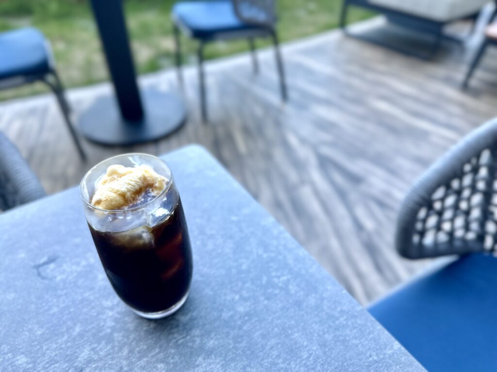 ヒルトン沖縄宮古島リゾート 朝食 コーヒーフロート