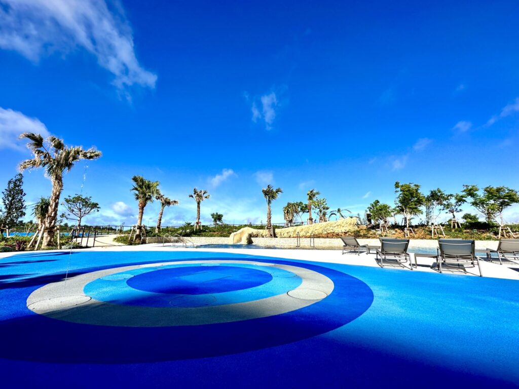 ヒルトン沖縄宮古島リゾート キッズプール 噴水