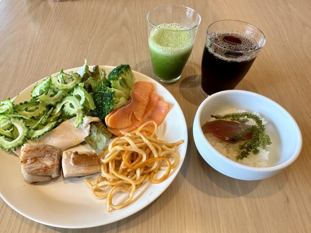 ヒルトン沖縄宮古島リゾート 朝食 ケチャップ焼きそば
