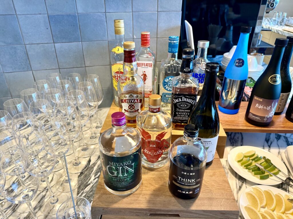 ヒルトン沖縄宮古島リゾート イブニングカクテル アルコール