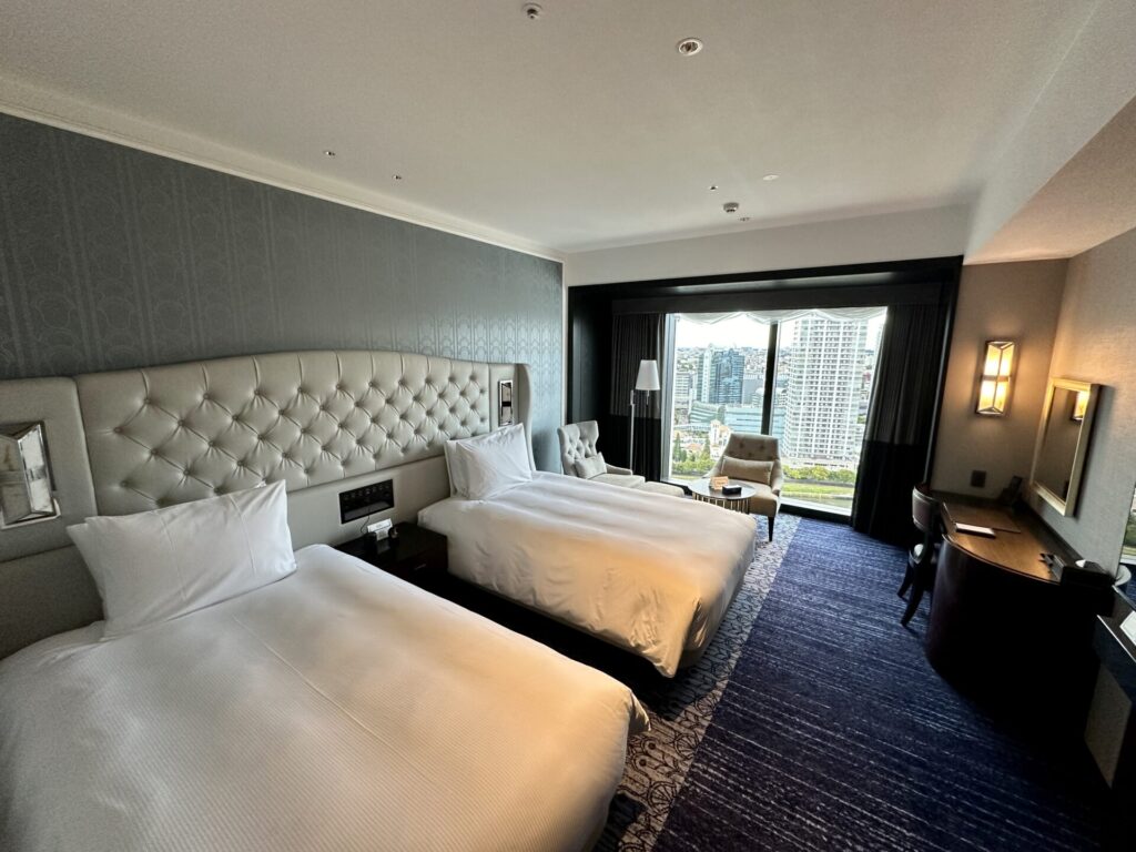 ヒルトン横浜 プレミアムルーム ツインの全体