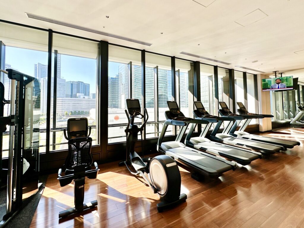 「ヒルトン横浜」ブログ宿泊記 フィットネス