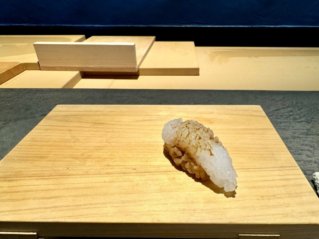 立ち喰い鮨人人 8貫コース アオリイカ