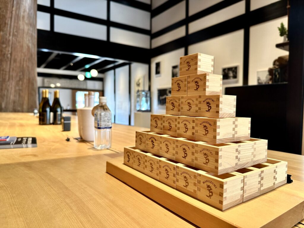 桝田酒造店 沙石(させき) きき酒の升