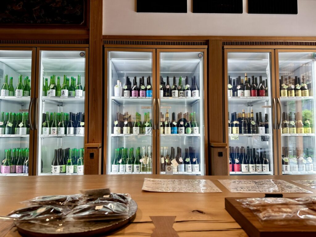 桝田酒造店 沙石(させき) きき酒 日本酒の保冷庫