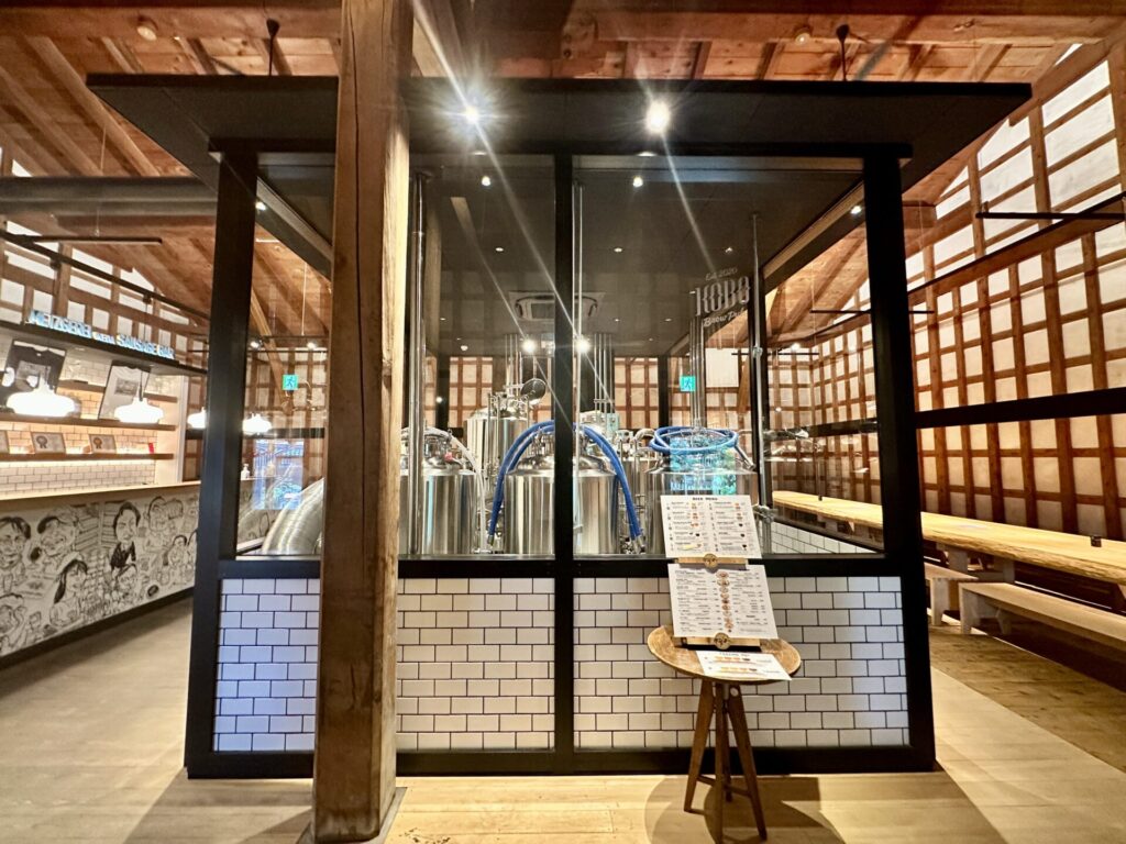 KoboBrewPub 店内 醸造機器