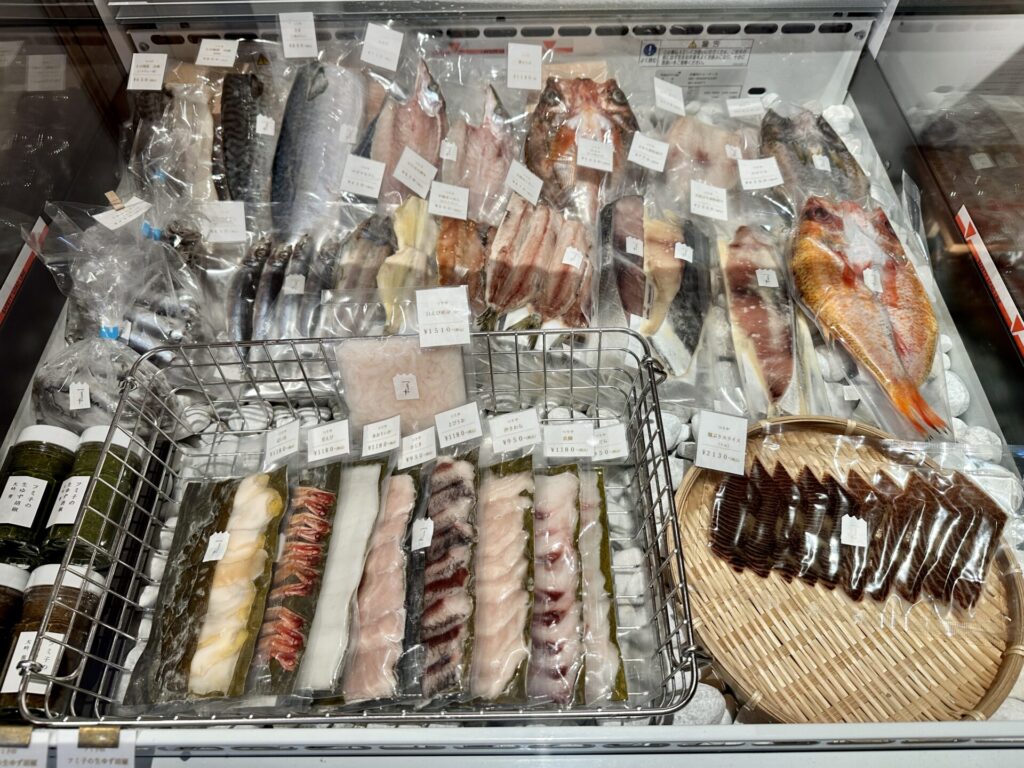 つりや 東岩瀬 商品