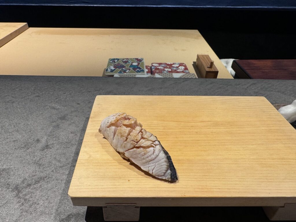 立ち喰い鮨人人 8貫コース さわら炙り