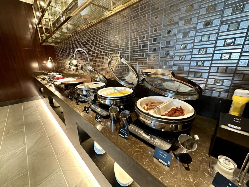 ヒルトン横浜 エグゼクティブラウンジ 朝食ビュッフェ