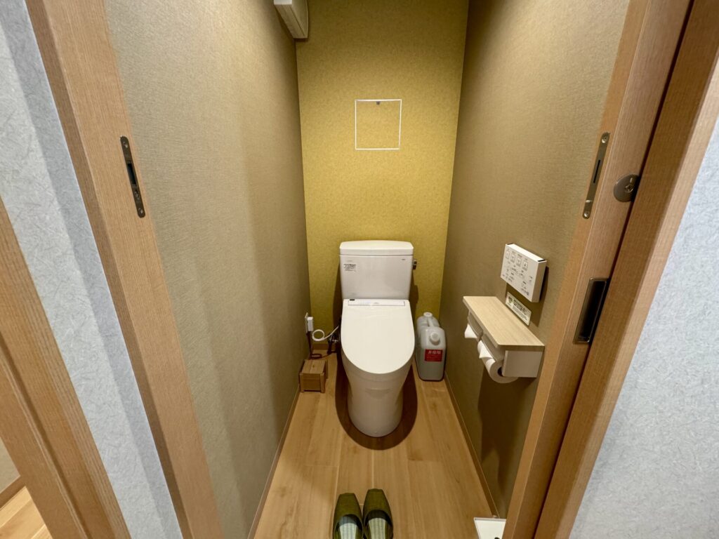 御宿野乃浅草別邸 トイレ デラックストリプルルーム