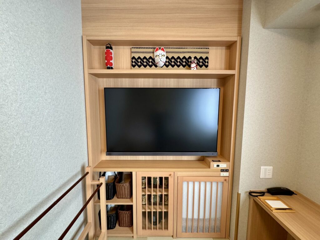 御宿野乃浅草別邸 テレビ デラックストリプルルーム