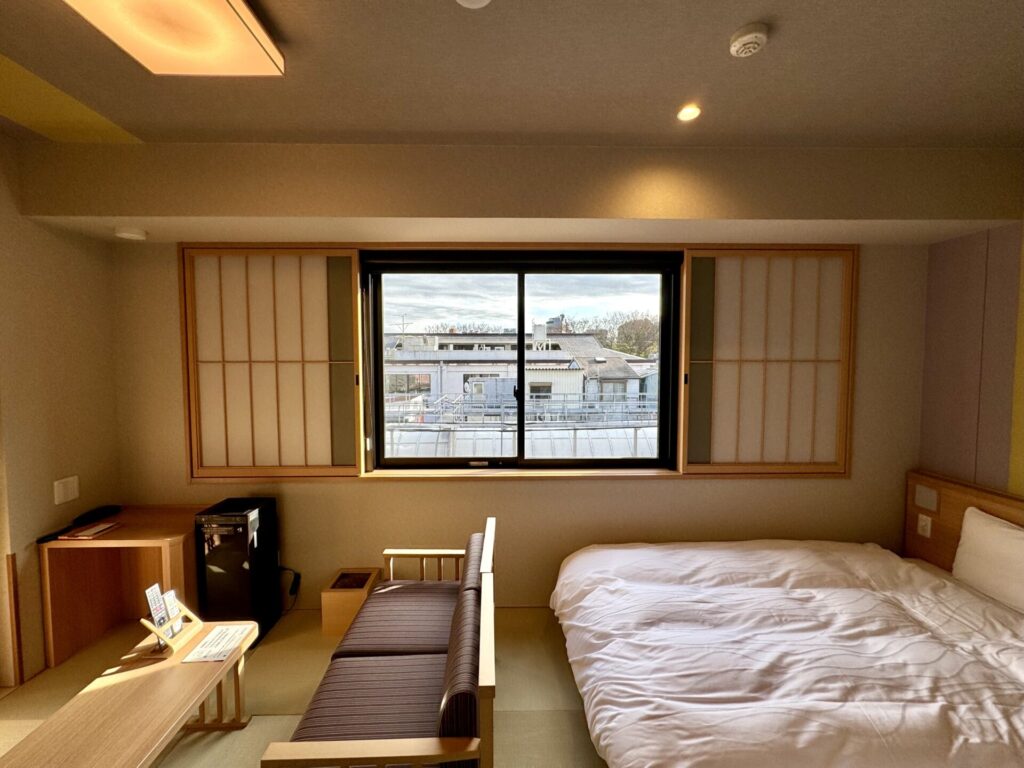 御宿野乃浅草別邸 客室眺望 デラックストリプルルーム