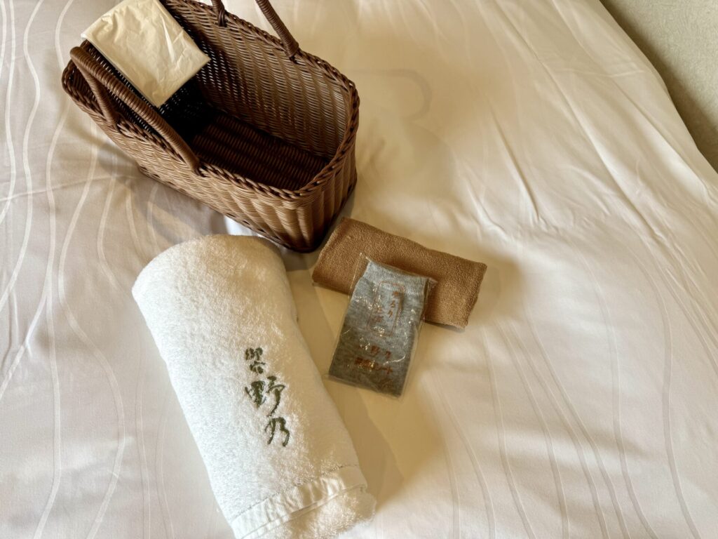 御宿野乃浅草別邸 お風呂セット デラックストリプルルーム