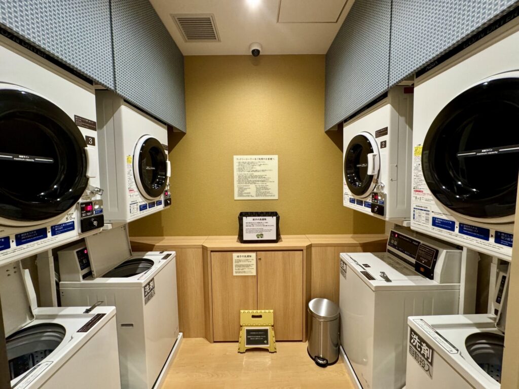 御宿 野乃浅草 別邸 ランドリーコーナーB1F