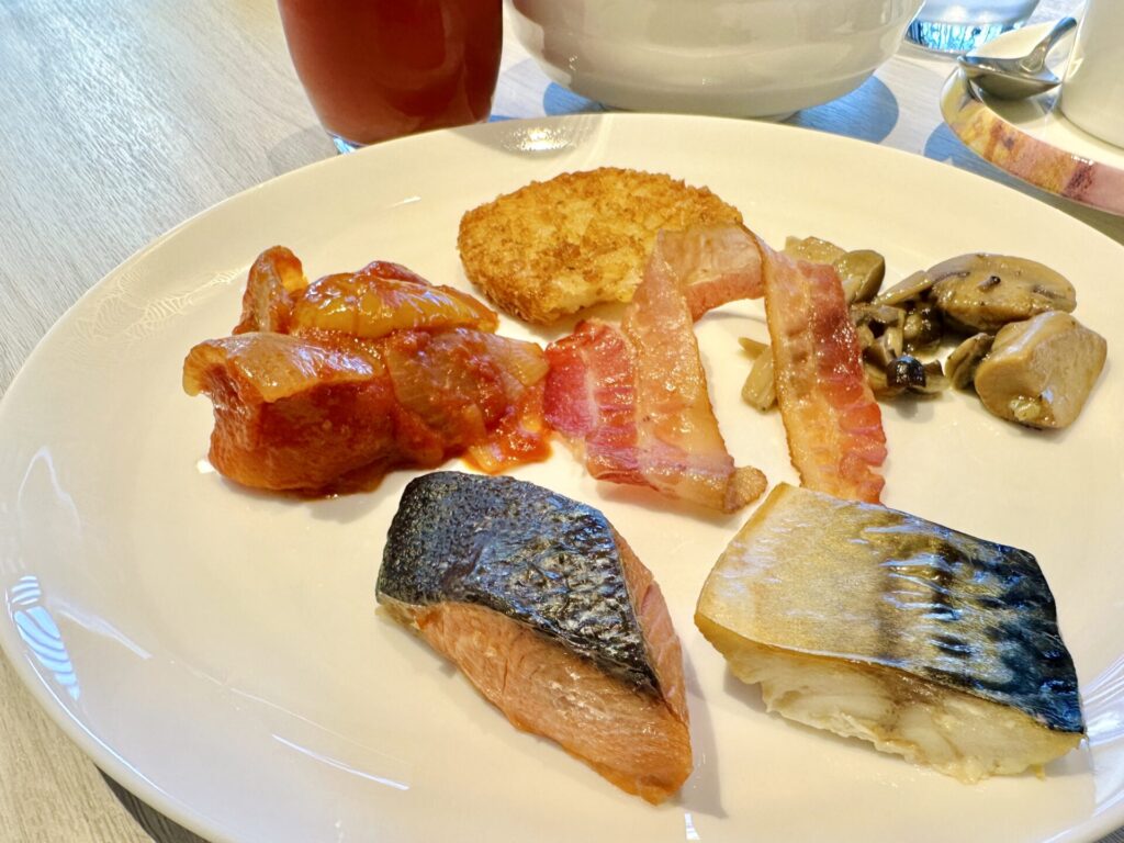 ヒルトン横浜 朝食ブログレビュー 実際に食べたメニュー